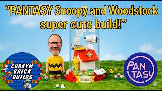 Pantasy Peanuts Red House Daydreams Review | Snoopy & Woodstock Build! (226 Pieces)