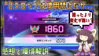 [制限ルール再び]第5回レジェンドコンペの感想話したり使ったカスタムや戦法を試合を見ながら解説、ソニックレーシングクロスワールド【VOICEROID解説】