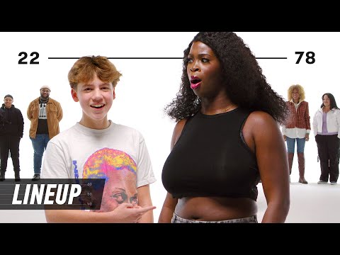 Teens Guess People's Age | Lineup | Cut