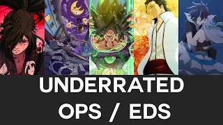 25 UNDERRATED / UNKNOWN Anime Openings &amp; Endings