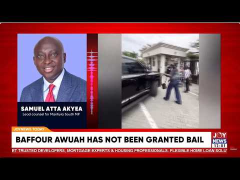 EOCO grants Manhyia South MP Nana Agyei Baffour Awuah GH¢50m bail with three sureties