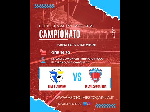 Rive Flaibano - Tolmezzo 1-1