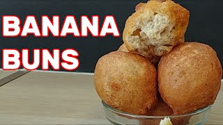BANANA BUNS |NIGERIAN BANANA BUNS |MANGALORE BUNS RECIPE |BUNS RECIPE |BANANA MOSA |MOSA RECIPE|MOSA