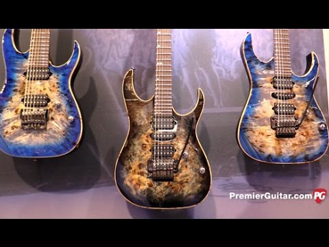 NAMM '17 - Ibanez RG1070 Premium, AFC Contemporary Archtop & AEWC Acoustic Electric Demos