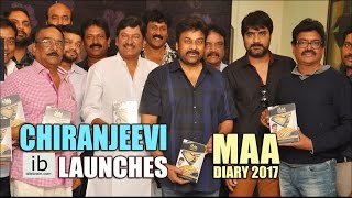 MAA Diary 2017 launch by Chiranjeevi