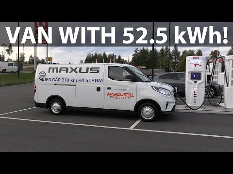 Maxus e-Deliver 3 Range test
