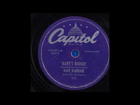 Dave Barbour And His Orchestra - Dave's Boogie (1950)