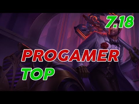 progamer Jayce Top Patch 7.18 Pro Replay