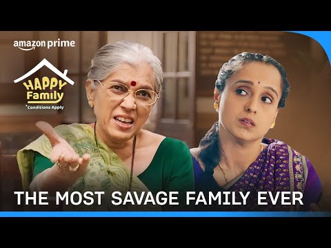 Savage Dholakias🔥 | Happy Family Conditions Apply | Prime Video India