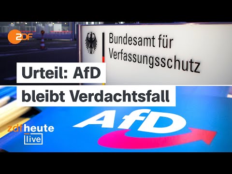 Warum die AfD rechtsextremistischer Verdachtsfall bleibt – Analyse bei ZDFheute live