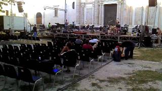 FABRIZIO BOSSO prova microfoni a SULMONA