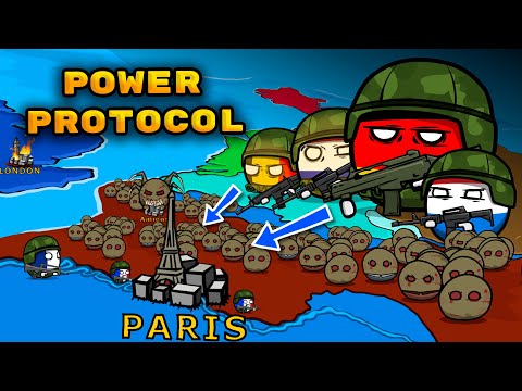 POWER PROTOCOL Is ACTIVATED! // Europe's Counter-Offensive Begins // Countryballs Zombie Series #13