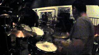 TORMENTER - Tomas Drumcam - live Hell on Wheels 01/04/2014