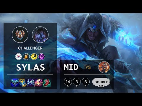 Sylas Mid vs Qiyana - KR Challenger Patch 11.5