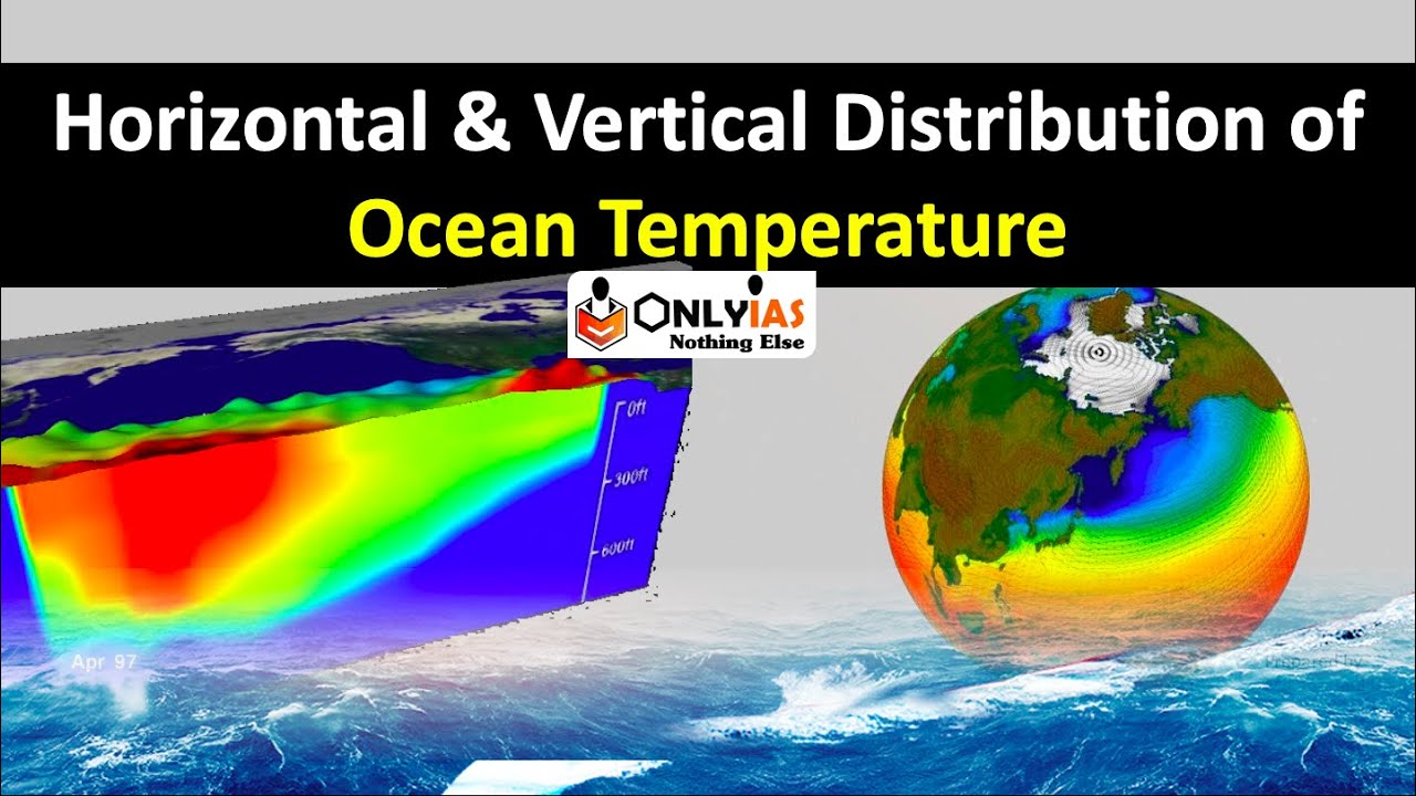 Temperature Distribution of Oceans | Horizontal & Vertical | Geography GS Paper 3 Santosh Choudhary