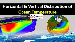 Temperature Distribution of Oceans | Horizontal & Vertical | Geography GS Paper 3 Santosh Choudhary