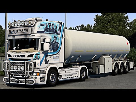 ETS2 1.47 | Salzburg - Bratislava | Scania R Hovo | Cargo 27t