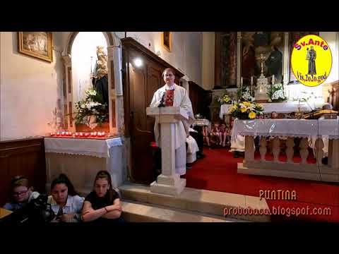 Vis :Sv Ante 2o2o. god.  Propovijed don Milana Šarića... i kad je Kolesterol 10