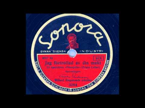 FOLKE ANDERSSON - JAG FÖRTROLLAD AV DIN MAKT