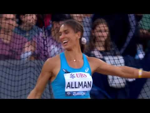 Complete Women's Discus Throw Final.  Zürich Diamond League, Day 2, Letzigrund, September 9, 2021.