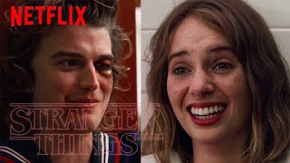 The Full Robin &amp; Steve Bathroom Coming Out Scene | Stranger Things S3