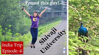 Morning walk at Shivaji University Kolhapur | India trip Episode 6