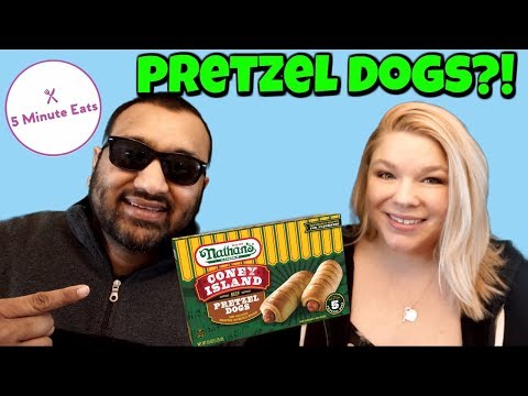 Costco Nathan's Pretzel Hot Dog Review