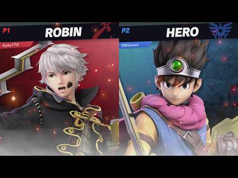 The Basement: Back to School - Kotu776 (Robin) VS Blackyoin (Hero) Losers Semis
