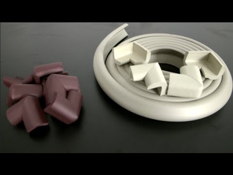 KALPAVRIKSHA White Foam Baby Proofing Safety Strip And Extra Thick White Safety Soft 2 Mtrs Roll