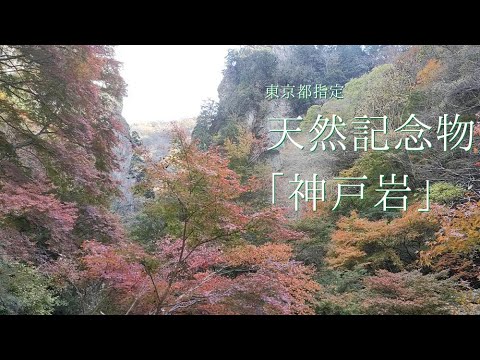 檜原村の見どころ「秋の神戸岩」【天然記念物】【秘境】