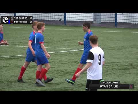 1st Bangor Juniors v Portavogie - Under 15 Fourth Division Cup Final - June 2021