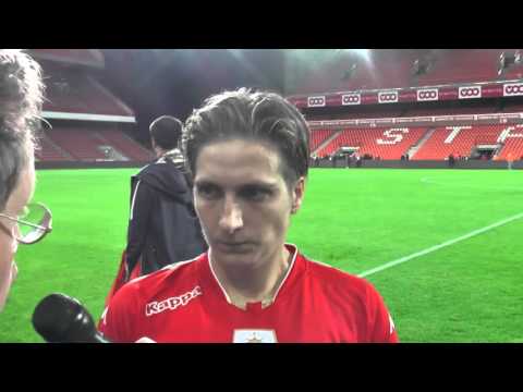 Maud Coutereels après Standard de Liège-1.FFC Frankfurt le 07.10.2015