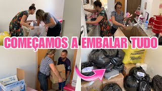 A MUDANÇA VAI COMEÇAR: MUITA BAGUNÇA,EMBALAMOS MUITA COISA || LAÍS VELOSO