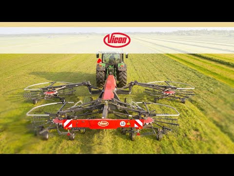 Vicon Andex 1505  - Heavy-duty four-rotor ProLine version fully ISOBUS control