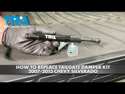 How to Replace Tailgate Damper Kit 2007-2013 Chevy Silverado