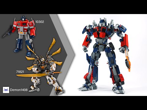 [ MOC ] LEGO Optimus Prime (Alternate Build 10302 + 71821)