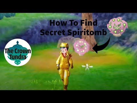 How To Catch The Secret Pokemon Spiritomb in The Crown Tundra