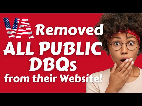 VA-Anspruchsaktualisierung: Die VA hat alle öffentlichen DBQs von ihrer Website entfernt