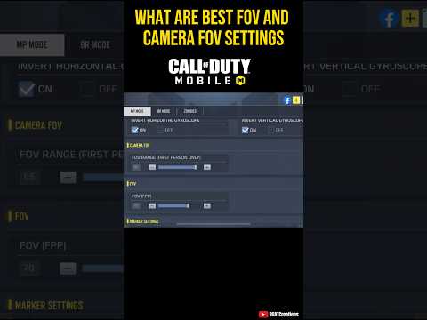 Best FOV Settings For Call Of Duty Mobile #shorts #codm #codmobile
