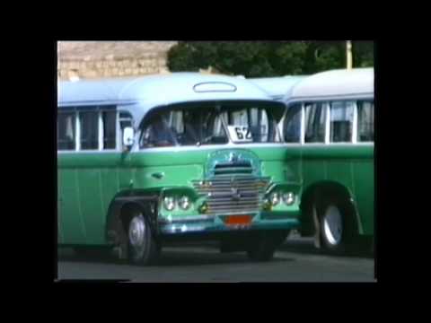 Old British Buses on Malta October 1986
