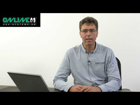 Online USV Technik-Workshop - NAS Anbindung am Beispiel Synology