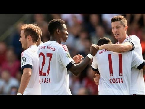 Nottingen 1 Bayern Munich 3: Bundesliga champions cruise through