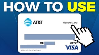 How To Use AT&T Virtual Reward Card (2025)