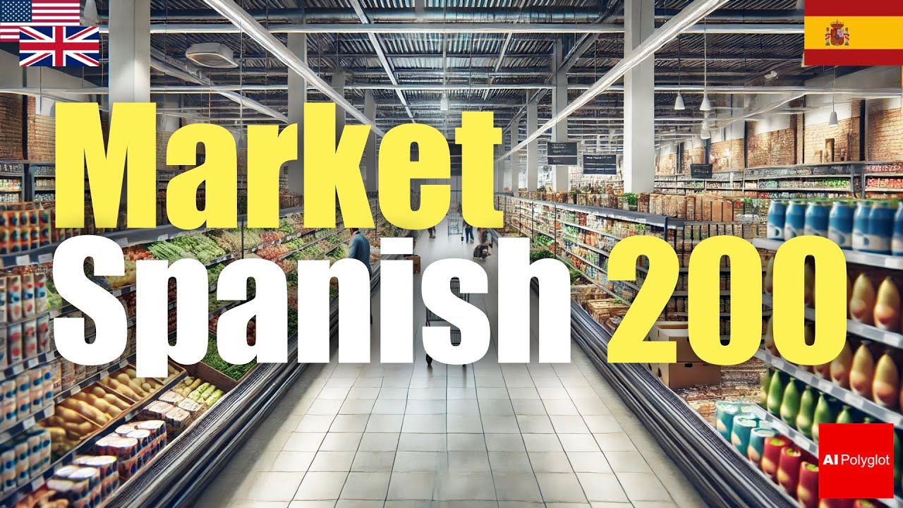 Market Spanish 200 | Passive listening | with hiragana Market Spanish 200 | Passive listening | with hiragana
