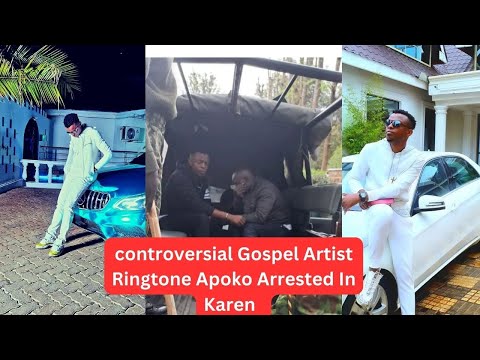 controversial Gospel Artist Ringtone Apoko Arrested In Karen #ringtoneapoko #trending