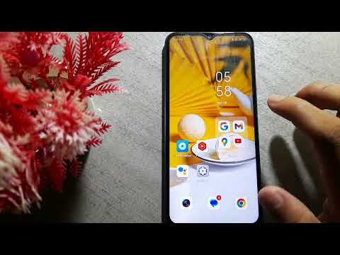 how to set Lock screen wallpaper in Infinix Hot 20i mobile