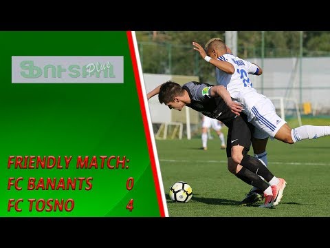 FC Banants Yerevan - FC Tosno 0-4. Goals