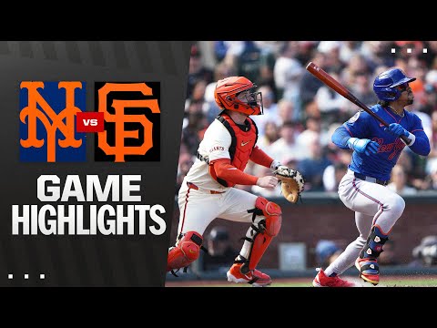 Mets vs. Giants Game Highlights (7/27/25) | MLB Highlights
