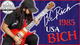 Video thumbnail for BC Rich Bich USA 1985 Guitar by Safe Haven Music