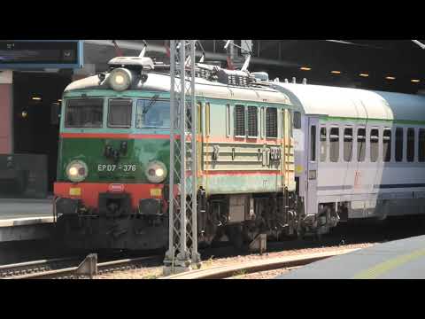 EP07-376 Kraków Główny PKP InterCity nr IC 3804 "Matejko" relacji Przemyśl Główny - Szczecin Główny